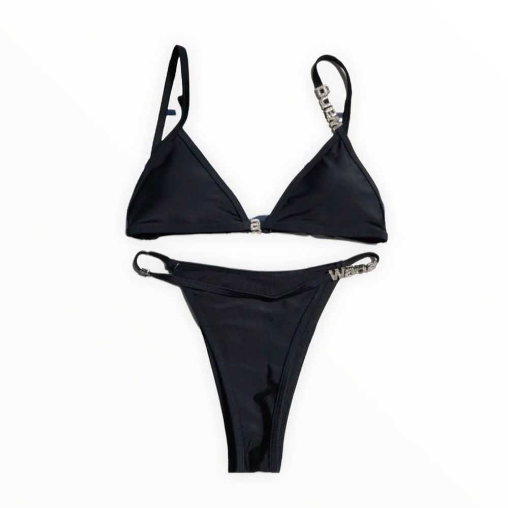 MMS Design Studio Elegant Black Bikini
